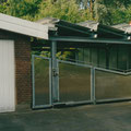 Stahlcarport in Münster, 2000