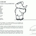 "BABAR BABAR" drie verhalen van Jean de Brunhoff Stichting PianVoce Den Haag, 1991/1992/1993