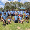 2021 12 09 Cathedral College sent a keen and very well behaved group of students out to try clay target shooting. Brian Reid and Scott Henshall passed on their years of experience and skills.  
