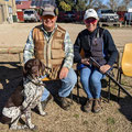 2022 07 10 Dogs brighten up the day, no matter what the weather. On a lovely day like last Sunday's Sporting Clays shoot, Leo Kloppenborg made it even better. Thanks for bringing him Chris and Angela.