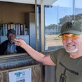 2022 07 20 Malcolm Hill found 5 cents in the car park, so he donated it to the club. Ernie was so impressed.
