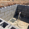 2021 09 24 Ground 3 DTL sub-surface structure showing drainage pit and electrical supplies.