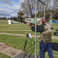 2021 08 04 Alex Mikolajewicz is a great supporter of the club. Grey skies are not going to dent that focus of his.
