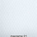 Вертикальні жалюзі білі Macrame 01
