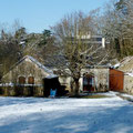 auch im Winter hat das Ferienhaus seinen Charme