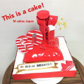 【オーダーメイドケーキ】カタチ/デザイン３D立体フォンダンケーキ/アメリカンケーキ/北海道小樽M Cakes（エムケーキ）