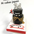 誕生日/イベント【オーダーメイドケーキ】カタチ/デザイン３D立体フォンダンケーキ通販/アメリカンケーキ/北海道小樽エムケーキ