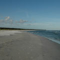 Weitblick: Sandstrand in Dueodde / Bornholm