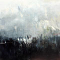 energie im raum - Öl auf LW - 80 x 120cm