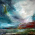 stürmische zeiten I - Öl auf LW 80 x 80cm