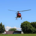 AS 350, HB-ZPF, Rundflugtage Rohrbach stellt aus, Approach
