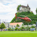 AS350 B2 Ecureuil, HB-ZPF, Rundflugtage Burgdorf, BUGA 2018, Schloss Burgdorf