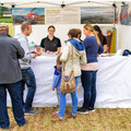 Elite Flights, AS 350 B2 Ecureuil, HB-ZPF, Rundflugtag Gewerbeausstellung UNDOB 2019, Obersiggenthal, Verkaufsstand