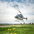 Bell 206 Jet Ranger, HB-XXO, Rundflugtage Wängi Aktiv 2018, Departure