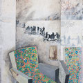 "Glauben-Berge versetzen" - Dum spiro, spero / 104x141 cm