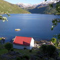 Ile de Senja - Torsken - Vue sur le fjord -