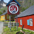 Lofoten -Ile de Moskenesoy:   A - Le musée de la Pêche -