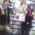 HMV立川店　POPとポスターにメッセージ書きました♪