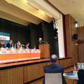 Egon Jüttner bei seiner Rede auf dem Nominierungsparteitag für die Gemeinderatswahl 2014