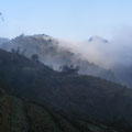 Paysage embrumé à Sapa