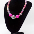 Collana Etnica colorata con nodi portafortuna