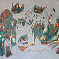 Noia del giardiniere (Teoria del grigio), 1989 - cm 80x100 - acrylic on canvas