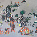 Teatro del grigio (Teoria del grigio), 1989 - cm 80x100 - acrylic on canvas