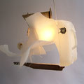 Witte vis 40x45x50cm