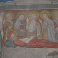 Rabastens : Fresque dans l'église Notre-Dame-du-Bourg.