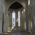Châteaudun :  Intérieur de l'église abbatiale Sainte Madeleine.