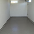 Garage mit Acrylboden