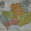 Местоположение Белозёрка-Заселье на карте Херсонской губернии.