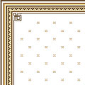 Etude graphique, tapis grès cérame en mosaïque, 32 m2, n°5