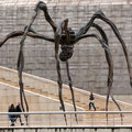 Louise Bourgeois´ giant sculpture in front of Guggenheim Bilbao, Copyright © 2013