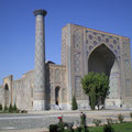 Samarkand - La madrasa Oulough Beg