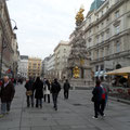 Vienne - Graben et la colonne de la Peste.