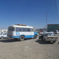 Qonghirat - Le parking du marché