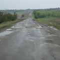 Moldavie - La route............plutôt  médiocre !!!