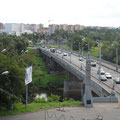 Mogilev - Panorama sur le Dniepr et Mogilev.