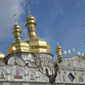 Kiev - Bulbes dorés de la Dormition