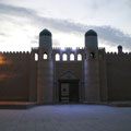 Khiva - Porte d'entrée de Khunia Ark (citadelle ancienne).