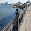 Astrakhan - Sur le bord de la Volga.