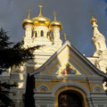 Yalta - La cathédrale Alexandre Nevski.