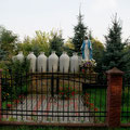 Radimno - parc autour de l'église
