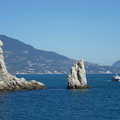 Yalta - La cote de la mer Noire