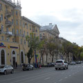 Astrakhan -  Une rue des quartiers rénovés.