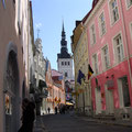 Estonie - Tallin - Rue dans la vieille ville