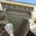 Boukhara - Plafonds de la Mosquée Bolo Kahouz