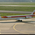 Die MD-87 EC-EXF in Düsseldorf/Courtesy: Stefan Kunert