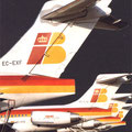 Vier MD-87 und ganz vorne die EXF! Courtesy: Iberia